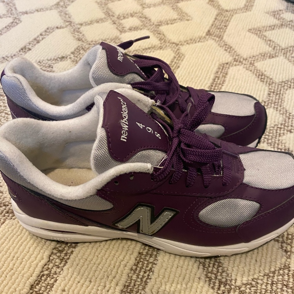 Purple New Balance 498 - Picture 2 of 4
